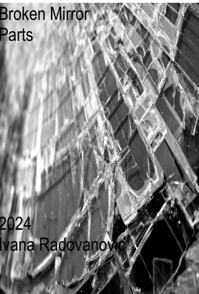 Broken Mirror — fractured glass cover artwork